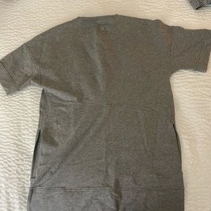 Lululemon Gray Weighted Shirt